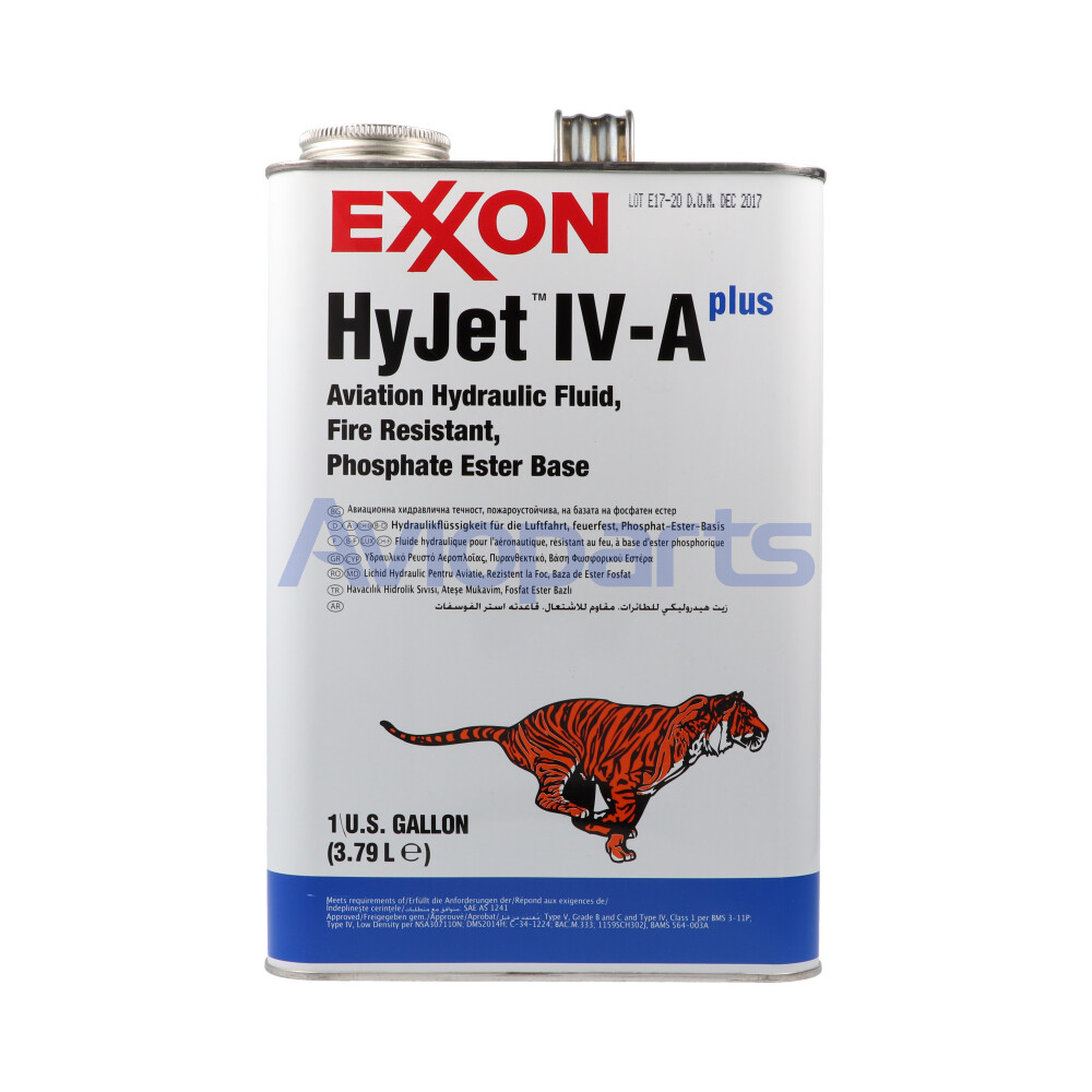 100321 - E-HYJET IV-A PLUS ,HYDRAULIC FLUID , CAN 1 GAL //NSA 307110N & BMS3-11 TY V GºB & TY IV